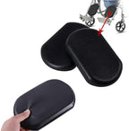 2 Pack Wheelchair Elevating Legrests Calf Pad Replacement Cushion Padded Calf Pads for Lightweight Wheelchair with Swing-Away Elevating Leg Rests Folding Wheelchairs Elevated Footrests