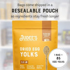 Judee's Gluten Free Dried Egg Yolk Powder - Protein-Rich Baking Mix & Egg Yolks for Baking - Gluten-Free Smoothie Booster & Protein Powder - 1.5 lb - Pack of 1