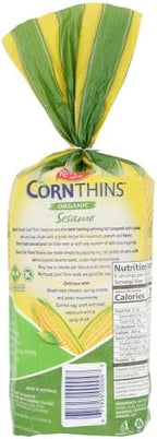 Real Foods Organic Corn Thins Sesame - 5.3 oz4