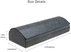Compression-Resistant Unisex Portable Leather Glasses Case Hard Shell, Protective Case For Glasses Sunglasses