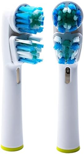 Replacement Brush Heads for Braun Oral-B Dual Clean Electric Toothbrush - Pack of 4