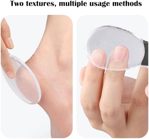 Nano Foot File, Foot Scrubber Callus Remover, Foot Care Pedicure Tool, Foot File with Nano-Level Grinding Points, Portable Foot Scrubber for Dead Skin Removal, Cracking, Wet and Dry Feet