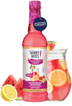 Jordan's Skinny Mixes Sugar Free Syrup, Watermelon Lemonade, Fruit Flavored Water Enhancer, Drink Mix Iced Tea, Lemonade, Drinks, Low Calorie Water Flavoring, Dairy & Gluten Free, Kosher, 25.4 Fl Oz