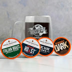 Fresh Roasted Coffee, Dark Roast Blend Variety Pack, K-Cup Compatible, 96 Count