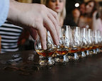 GLENCAIRN BUSHMILLS A TASTE OF IRELAND BRANDED WHISKY GLASS IN GIFT CARTON