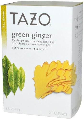Tazo Tea 25795-3pack Tazo Tea Ginger Green Tea - 3x20 bag by TAZO
