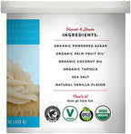 Miss Jones Baking Organic Buttercream Frosting, Perfect for Icing and Decorating, Vegan-Friendly: Vanilla (Pack of 1)