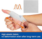 Thumb Brace Compression Sleeve (2 PCS) - Soft Elastic Thumb Spica Protector for Relieving Pain, Arthritis, Joint Pain, Tendonitis, Sprains-Breathable, Comfortable, Lightweight(Medium)
