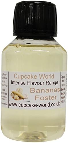 Cupcake World Bananas Foster Intense Food Flavouring 100 ml