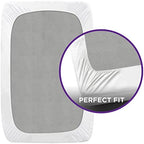 BLISSFORD Plastic Mattress Protector - Heavy Duty, Fitted Vinyl - Plastic Mattress Cover Full, Rubber Sheets for Bedwetting Adult or Child, 100% Waterproof Sheets Full Size