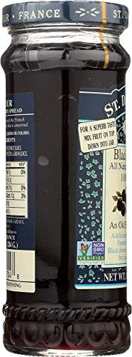 St. Dalfour Black Cherry 100% Fruit Conserve 12x 10 Oz