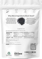 Organic Black Cumin Seed (Nigella Sativa), 2lbs | Premium Grade Whole Black Seed from Egypt | Great for Baking, Seasoning, and Cooking | Additive Free, Non-GMO, Bulk Supply