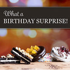Barnetts Happy Birthday Gifts Chocolate Cookies Basket for Women, Prime for Mom, Wife, Aunt, Grandma, Niece, Daughter, Sister, Best Friend