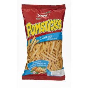 Lorenz, Pomsticks, Salted, 100 g (Pack of 3)