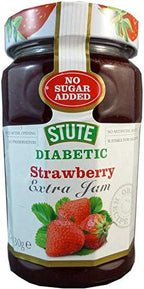 Stute No Sugar Added Strawberry Jam 430g - 2 Pack