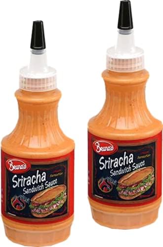 Beano's Sriracha Sandwich Sauce, 2-Pack 8 Fl Oz Bottle