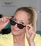 Eyekepper 5-Pack Oval Round Spring Hinges Eyeglasses Includes Sunglasses
