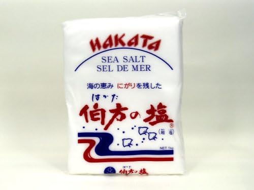 [Product of Japan] 伯方の塩 粗塩 Salt of Hakata - 2.2 Pound