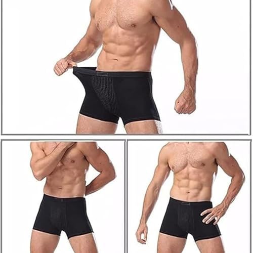 5 Packs Magnetic Underwear Boxershorts For Men Enlargement Underwear Prostate Therapy Panties Comfort Physiological Shorts