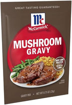 McCormick Mushroom Gravy Mix, 0.75 oz (Pack of 12)