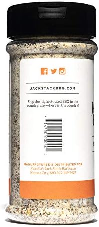 Jack Stack Barbecue All Purpose Dry Rub Seasoning - Kansas City Spice Single Pack - for Chicken, Beef, Ribs, Vegetables, Seafood, and More (7oz Each)