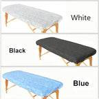 ZMDREAM Disposable Fitted Massage Table Sheets Bed Covers for Massage Beauty Tatoo 82 x 35 inches Black/20