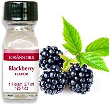 LorAnn Artificial Flavoring Oils, Blackberry Flavoring Oil, 1 Ounce Bottle