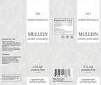 V&T Herbastrongilia .Mullein Leaf. Tincture Drops. 2fl oz. Alcohol Free. Liquid Extract. Vegan. Non - GMO & GMO Free. Herbal Supplement. Organic. Lung Cleanse.Immune, Respiratory Support. Detox