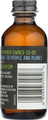 Frontier Co-op Organic Lemon Flavor, 2 Ounce Glass Jar, Tart Citrus Flavor for Desserts, Smoothies, Tea, and More