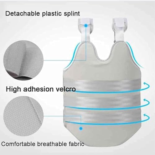 Thoracolumbar Supports Brace, Adjustable Lumbar Spine Orthosis Fixed Support Scoliosis Posture Thoracolumbar Fixed Brace,M