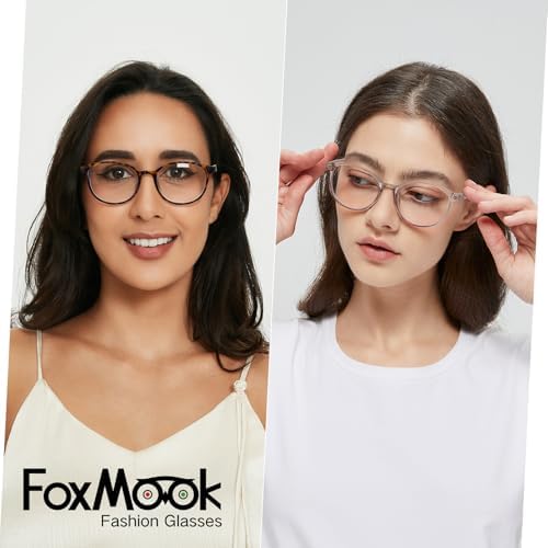 Blue Light Blocking Glasses Round Women Men Computer Glasses Anti Eye Strain/UV/Glare Gaming Glasses