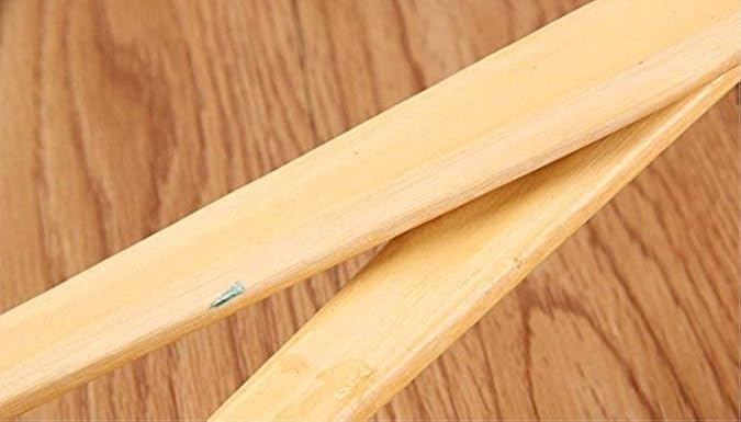 1Pc Wooden Back Itchy Scratcher Handheld Scratchback Rack Massage Tools for Body/Neck/Back/Shoulder (47cm)
