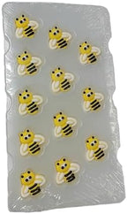 Edible Candy Bee Cake Decorations Dessert Sugar Sprinkles Party Cookie DIY Cake Cupcake Topper Icing Frosting Decoration Holiday Supplies