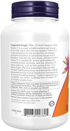 NOW Supplements, Sodium Ascorbate Powder, Buffered, Antioxidant Protection*, 8-Ounce