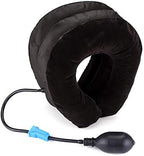 SGerste Soft Air Inflatable Pillow Cervical Neck Head Pain Relief Traction Support Brace Device