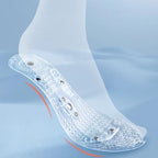 Magnetic Massage Insoles, Foot Reflexology Gel Insoles, Acupoint Magnetic Therapy Shoe Inserts for Pain Relief