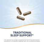 Nature's Way Melissa Lemon Balm Leaf, Traditional Sleep Support*, Melatonin Free, 1500 mg per 3-Capsule Serving, Non-GMO Project Verified, 100 Vegan Capsules (Packaging May Vary)