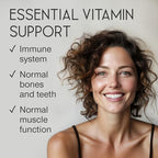 SuperSelf Vitamin D3 K2 Capsules - Vitamin D3 5000 IU and Vitamin K MK7 100mcg - 60 Capsules - USA Made Vegetarian Vitamin D Supplement - High Strength VIT D for Bones, Muscle, Teeth, Immune System