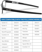 Replacement Nose Pads for Oakley Socket 5.5 OX3218/Socket 5.0 OX3217/Socket Ti OX5019/Steel Plate OX3222/Contrail Eyeglasses