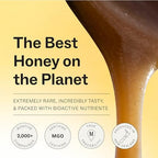 Manukora Raw Manuka Honey MGO 600+ from New Zealand, Non-GMO, Monofloral, Traceable from Hive to Hand, Daily Immune Support - 250g (8.8 Oz)
