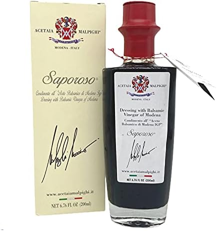 Acetaia Malpighi - Saporoso Dressing with Balsamic vinegar of Modena (200ml - 6,76 fl Oz)