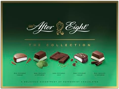 After Eight Collection Dark & Milk Peppermint Chocolate Box 199g