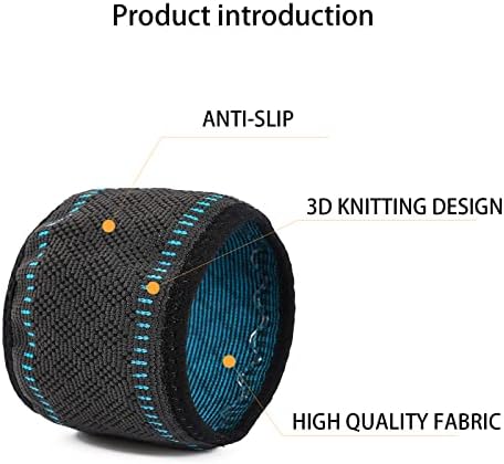 Diabetes Arm Band for Insulin Pod Monitoring System Protection Sensor Covers Compatible for Freestyle Libre Omnipod Dexcom, Armband Sleeve to Replace Adhesive Patches Tape for Sports & Daily (L)