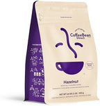 Coffee Bean Direct Hazelnut Flavored, Whole Bean Coffee, Smooth Nutty Flavor, Light Roast, 1 Pound Bag (Pack of 1)