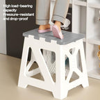 Foldables Shower Chair Seats for Inside Shower Stool Bench Folding Foldables Stools Adults Elderly and Disabled Seats Tub Benches Bathroom (Grey Seat Size Foldable ShowerChair 15.7x8.3x12.5)