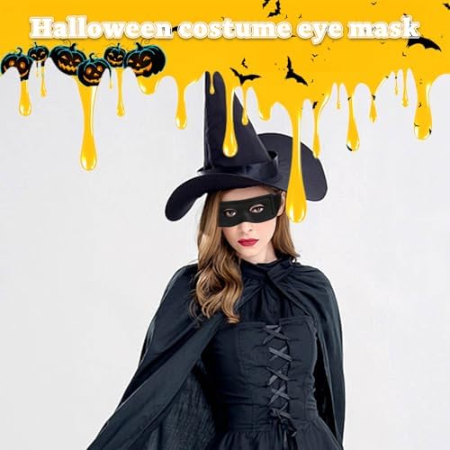 Halloween Costume Eye Masks, Superhero Masquerade Mask Cosplay Dress Up Party Accessories Prop for Men Women