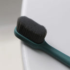 minkissy Soft Bristle Adult Toothbrush with Ergonomic Handle Portable Manual Toothbrush for Travel Daily Oral Care Nylon Bristle