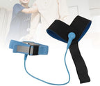 2 Pcs ESD One Size Fits All Anti Static Heel Grounder Straps, Adjustable ESD Shoes Straps with Buckle, Anti Static Foot Heel Straps for Grounding and Protecting Electronics Against Electric Shock