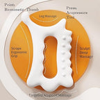 Gua Sha Massage Tool, Traditional Face and Body Scraper for Lymphatic Drainage, Acupressure Point Massager for Relaxation