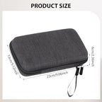 harayaa Barber Case, Hard Carrying Hair Trimmer Case, Salon Carrying Bag, Travel Protective Organizer for Clippers